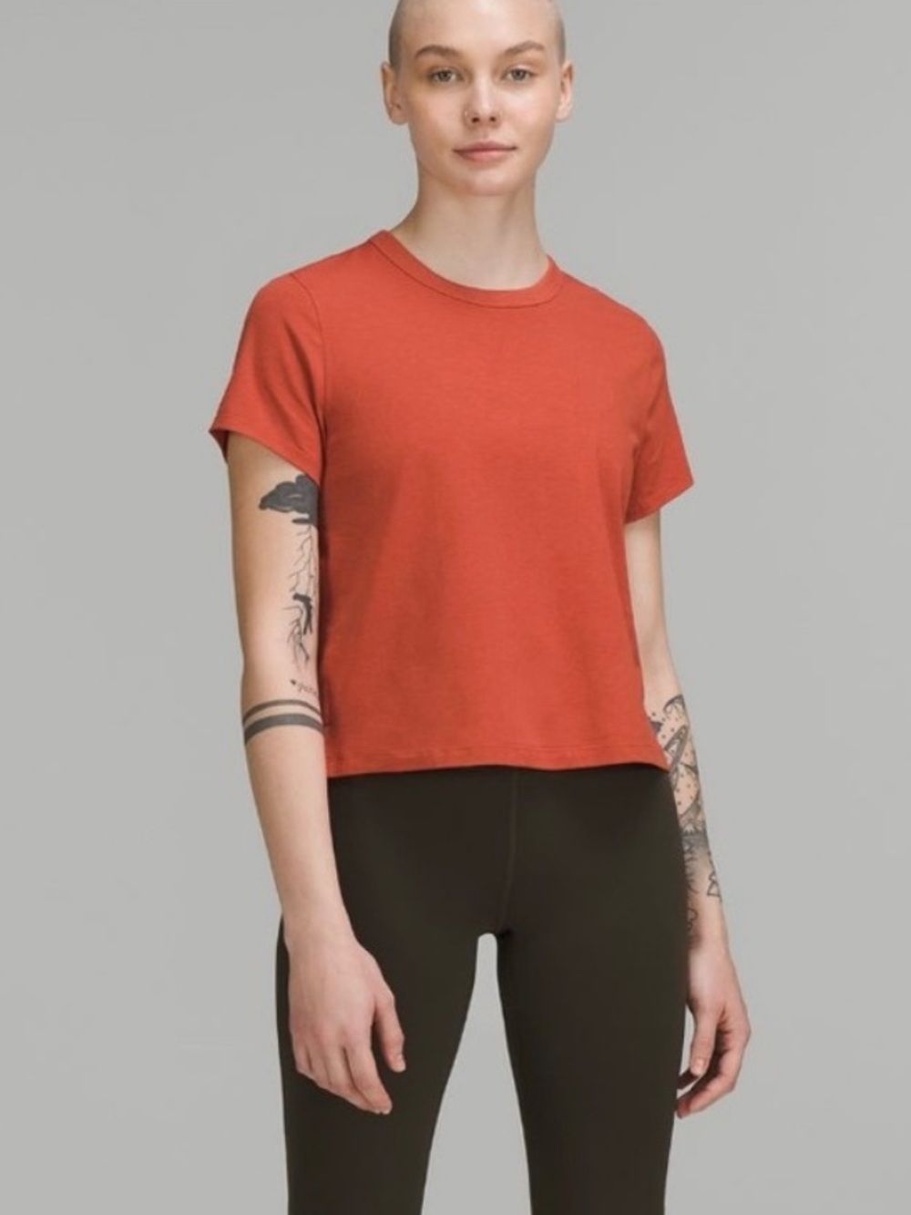 Lululemon Classic-Fit Cotton-Blend T-Shirt
Red Rock 2